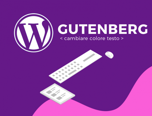 Come cambiare il colore del testo in WordPress Gutenberg
